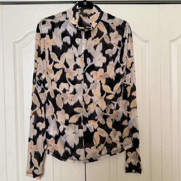 CAbi Mesh Turtleneck - Picture 1 of 4